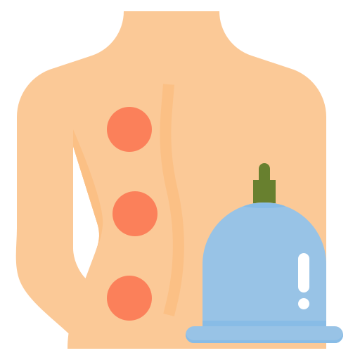 Cupping therapy icon