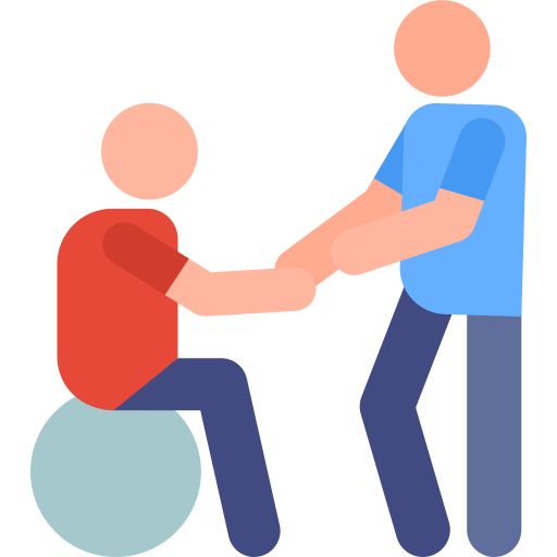 Physiotherapy service icon